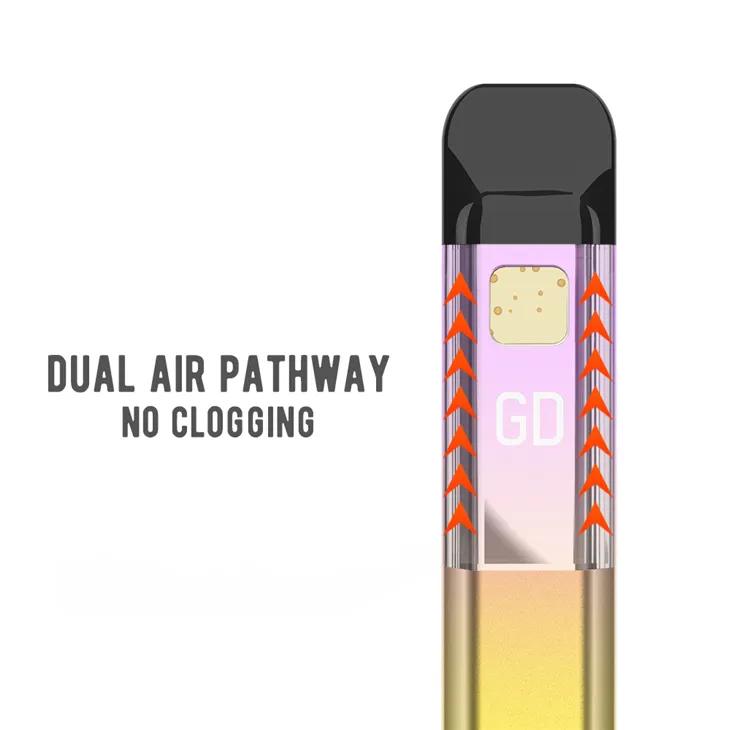 DUAL AIR PATHWAY Empty Disposable Vape Pen